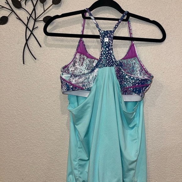 Fabletics Norwalk Built-In Bra Tank – Mint Green, Size Small - Picture 7 of 9